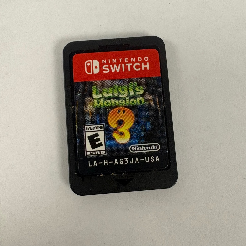 Nintendo Luigis Mansion 3 Switch Game Cartridge Tested LA-H-AG3JA-USA